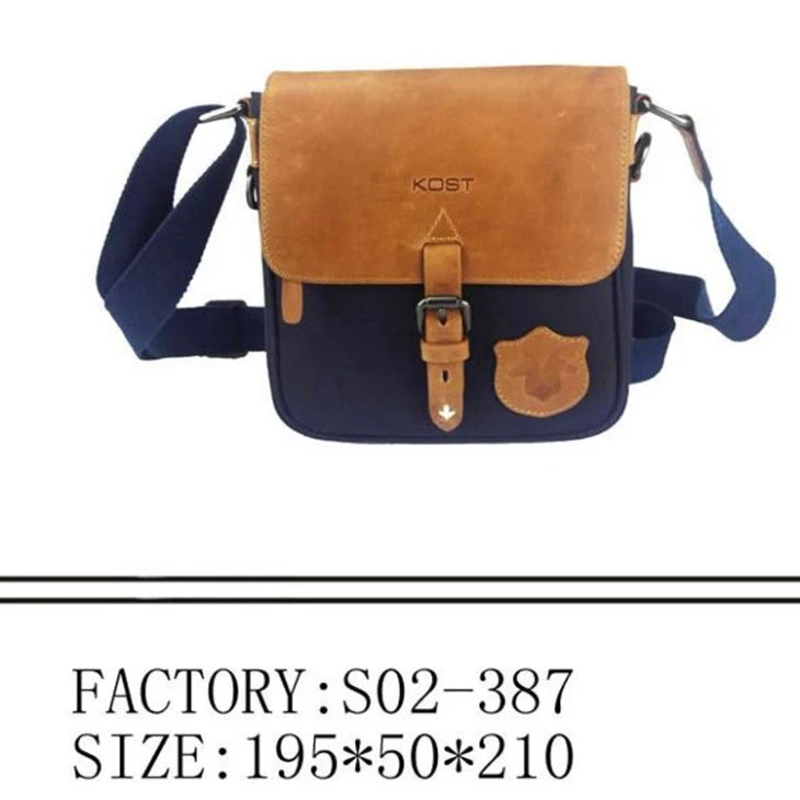 Messenger -Taschen -Leder -Schultergurt