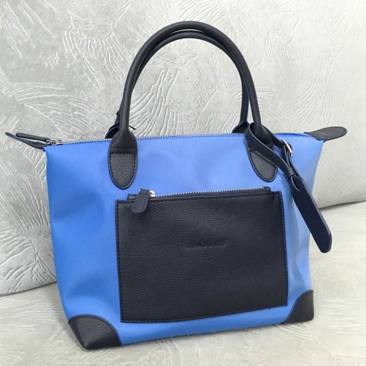 Ledergriffe der Nylon -Tasche